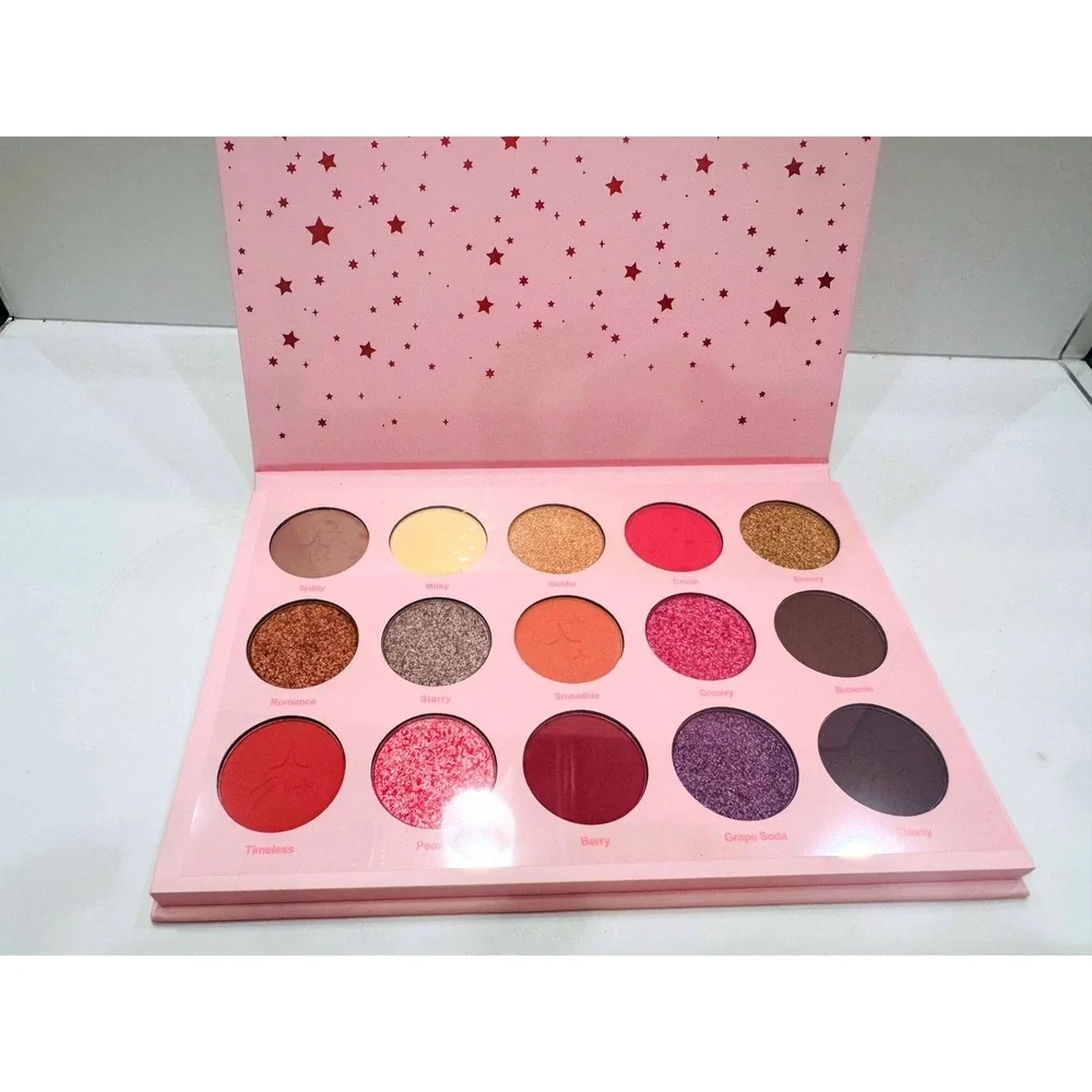 Moonslice Beauty‎ Celestial Crush Eyeshadow Palette Womens 15 Pan Pink Starry